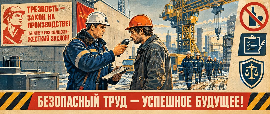 Смена горит, кран стоит, а машинист сидит в бытовке и сопли жуёт: как алкоголь на объекте умножает бизнес на ноль